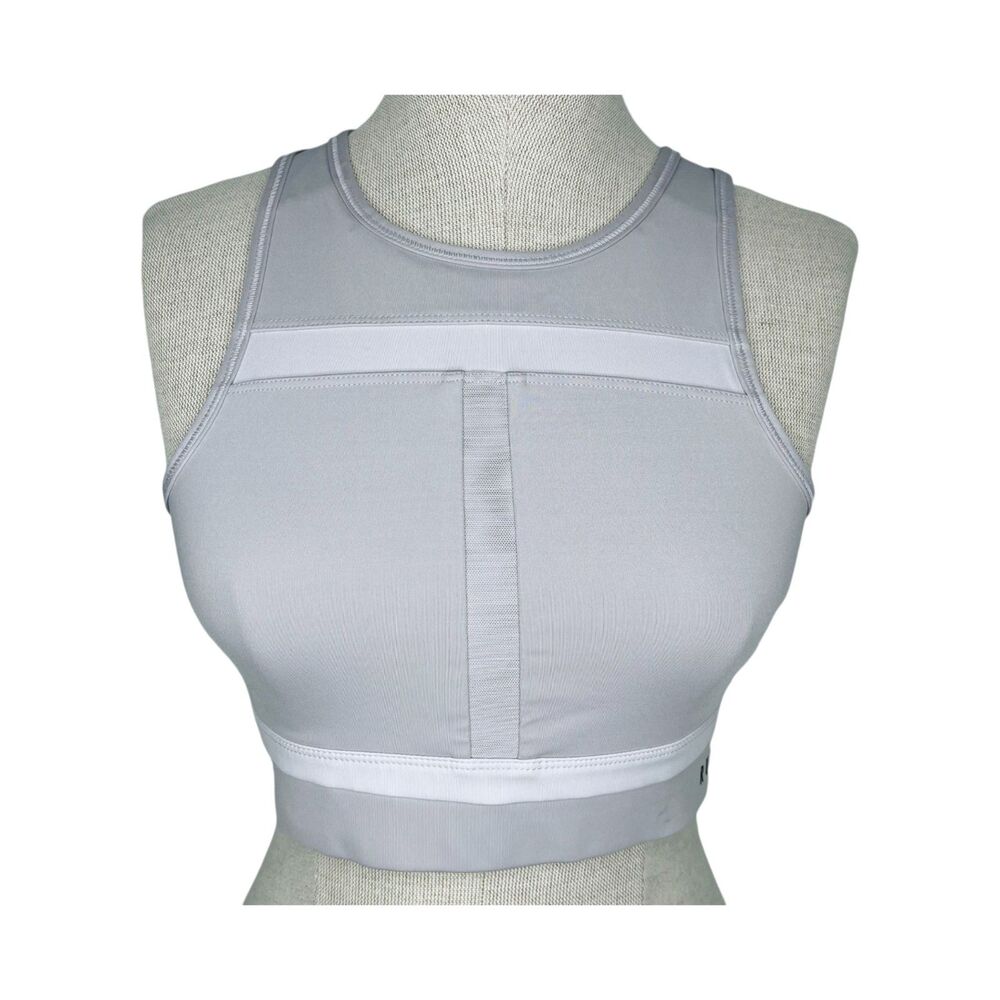 Nike Run Division Sports Bra sz S * Swoosh Medium Support Longline Dri-FIT Gym